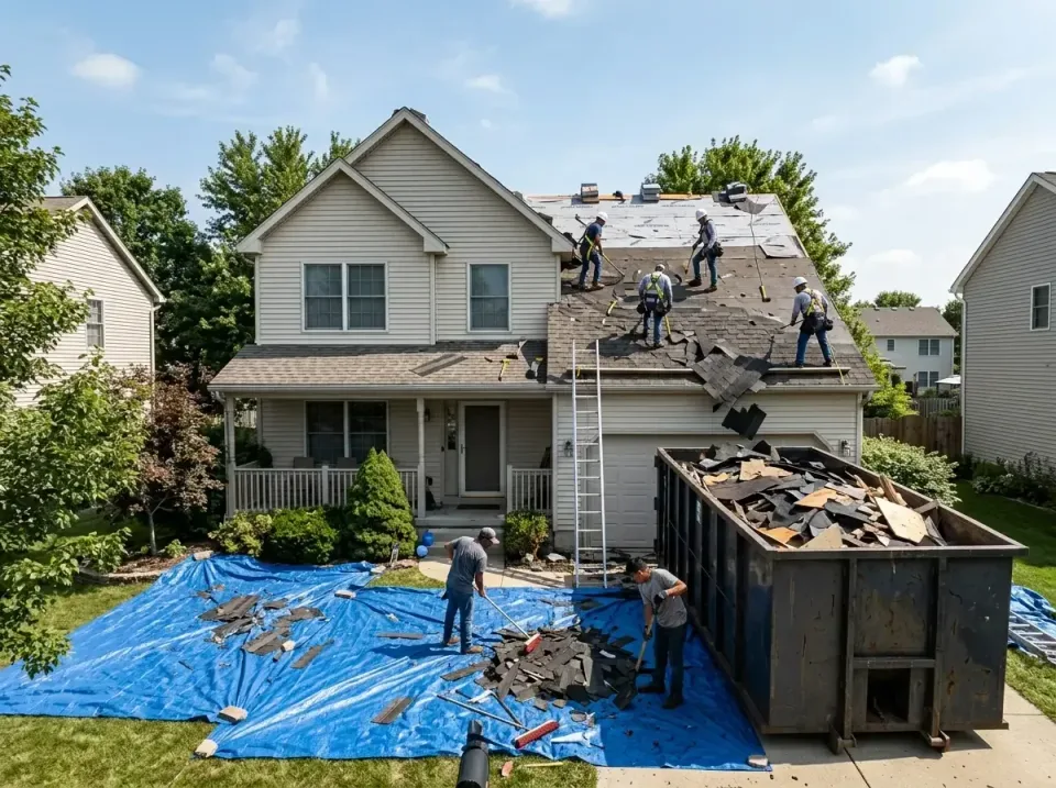roof-replacement-debris-remova-004 — frequently asked questions, Cheapest Dumpster Rentals in Wilkshire Hills, OH